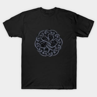 Black celtic tree T-Shirt